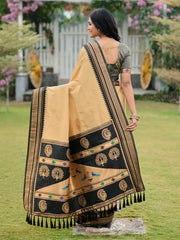 Soft Ilkal Paithani Silk Saree