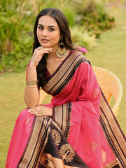 Soft Ilkal Paithani Silk Saree