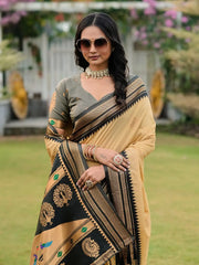 Soft Ilkal Paithani Silk Saree