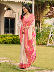 Soft Ilkal Paithani Silk Saree