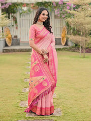 Soft Ilkal Paithani Silk Saree