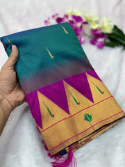 Vidya Balan Inspired Trending Paithani Saree