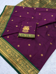 South Indian Soft Silk Weaving Saree