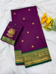 South Indian Soft Silk Weaving Saree