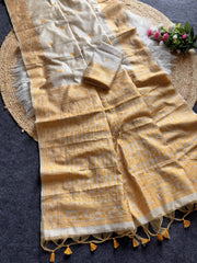 Premium Kashmiri Cotton Jamdani Saree