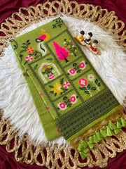 Premium Soft Jamdani Cotton Saree