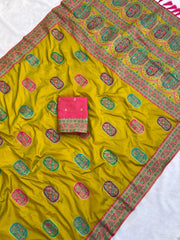 Latest Pashmina Darbari Saree