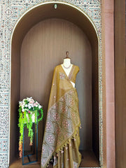 Soft Mul Cotton Pashmina Weaving Saree