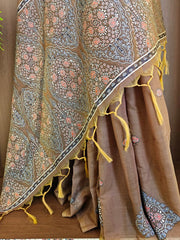 Soft Mul Cotton Pashmina Weaving Saree