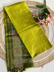 Pure Khadi Raw Silk Weaving Patola Saree