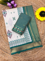 Ikkat Pochampally Patola Silk Saree