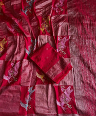 AS-003 | Soft Silk Meenakaari Work Banarasi Saree