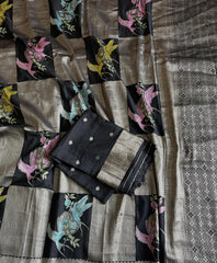 AS-003 | Soft Silk Meenakaari Work Banarasi Saree