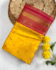 Paithani Weaves with kanchipuram touch Silk Saree