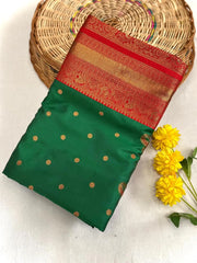 Paithani Weaves with kanchipuram touch Silk Saree
