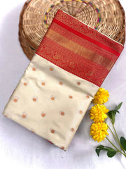 Paithani Weaves with kanchipuram touch Silk Saree