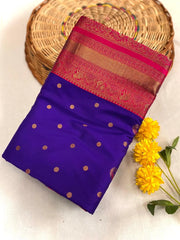 Paithani Weaves with kanchipuram touch Silk Saree
