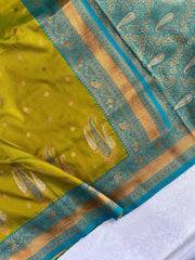 Paithani Weaves with kanchipuram touch Silk Saree