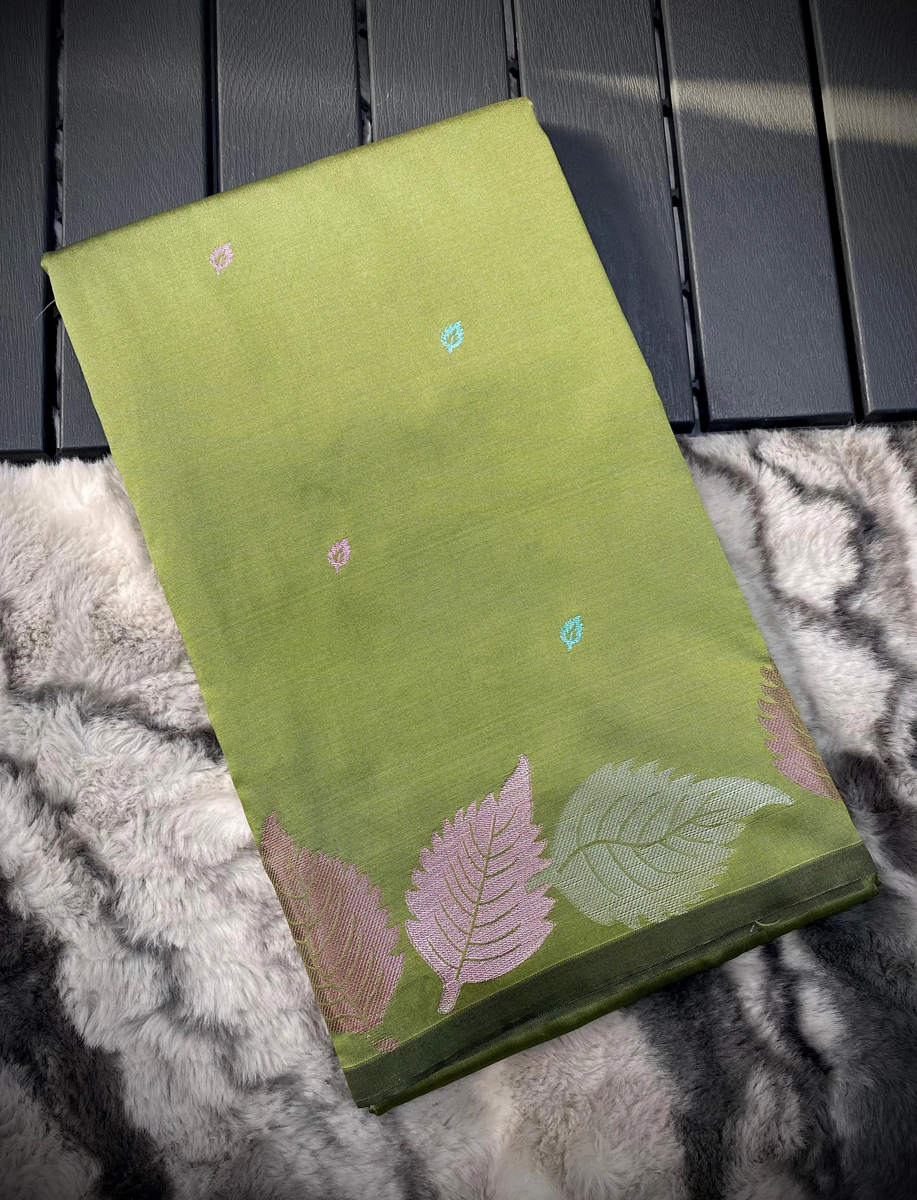 Soft Silk Colourful Weaving Printed Saree