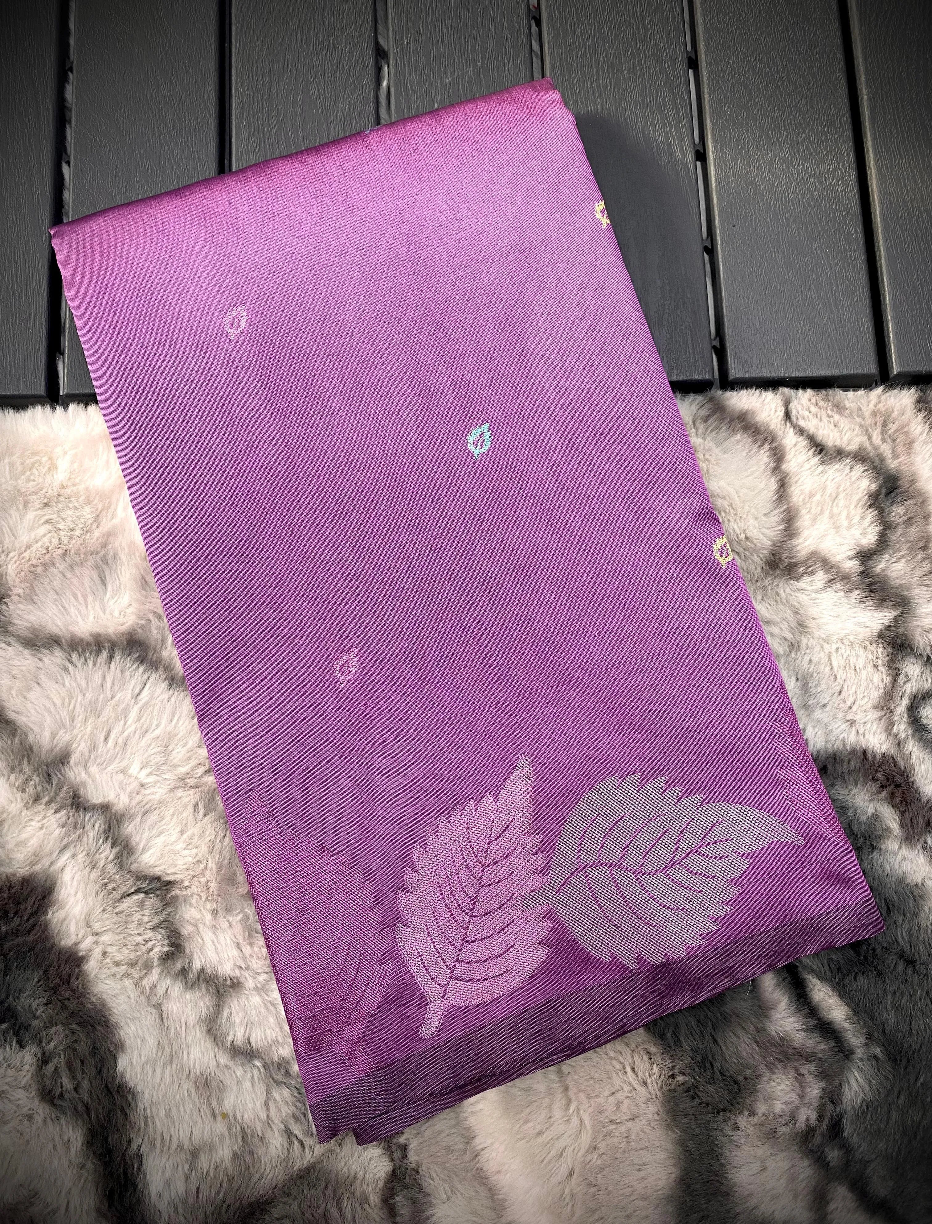 Soft Silk Colourful Weaving Printed Saree