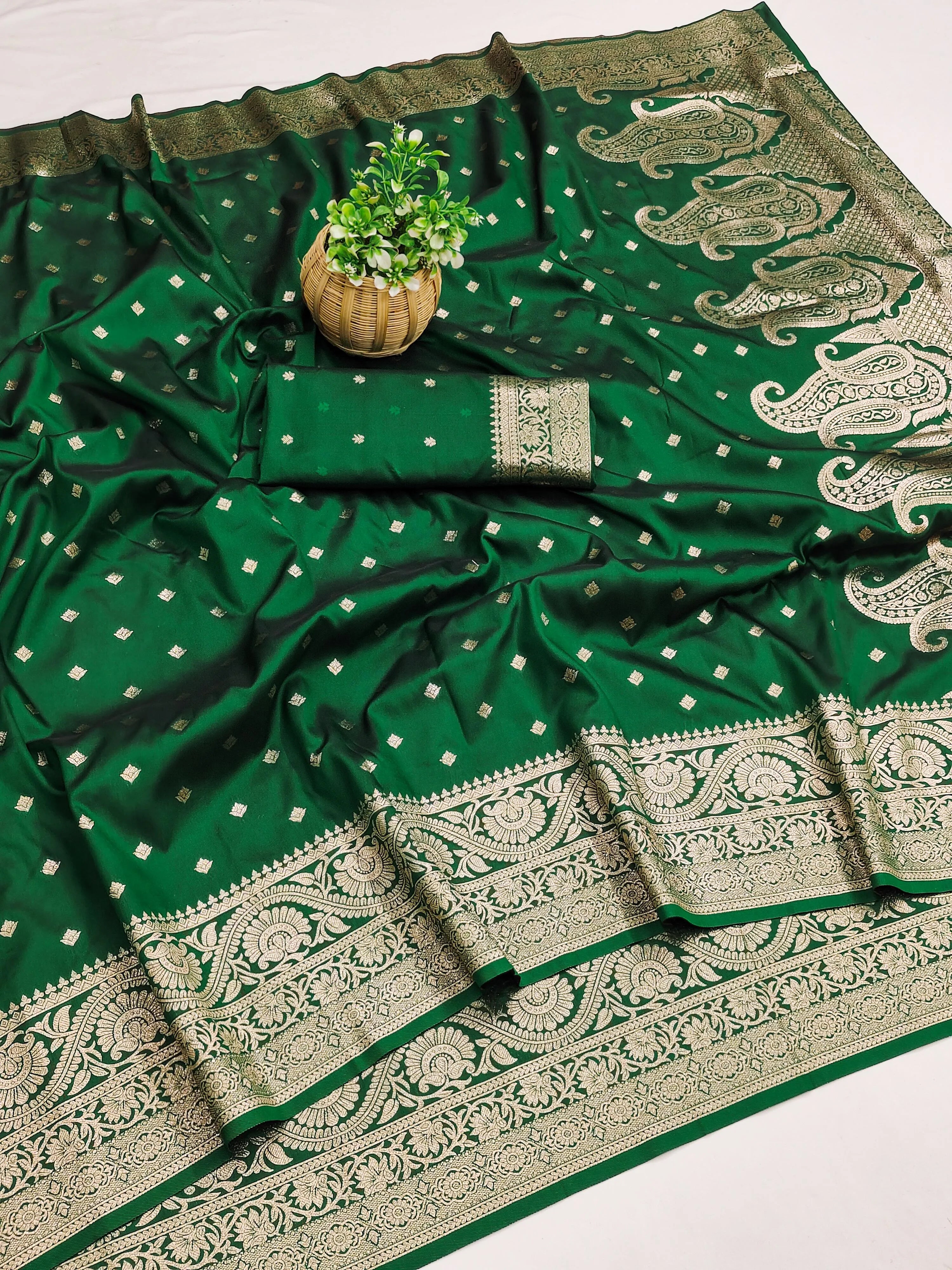 Beautiful Soft Banarasi Silk Saree