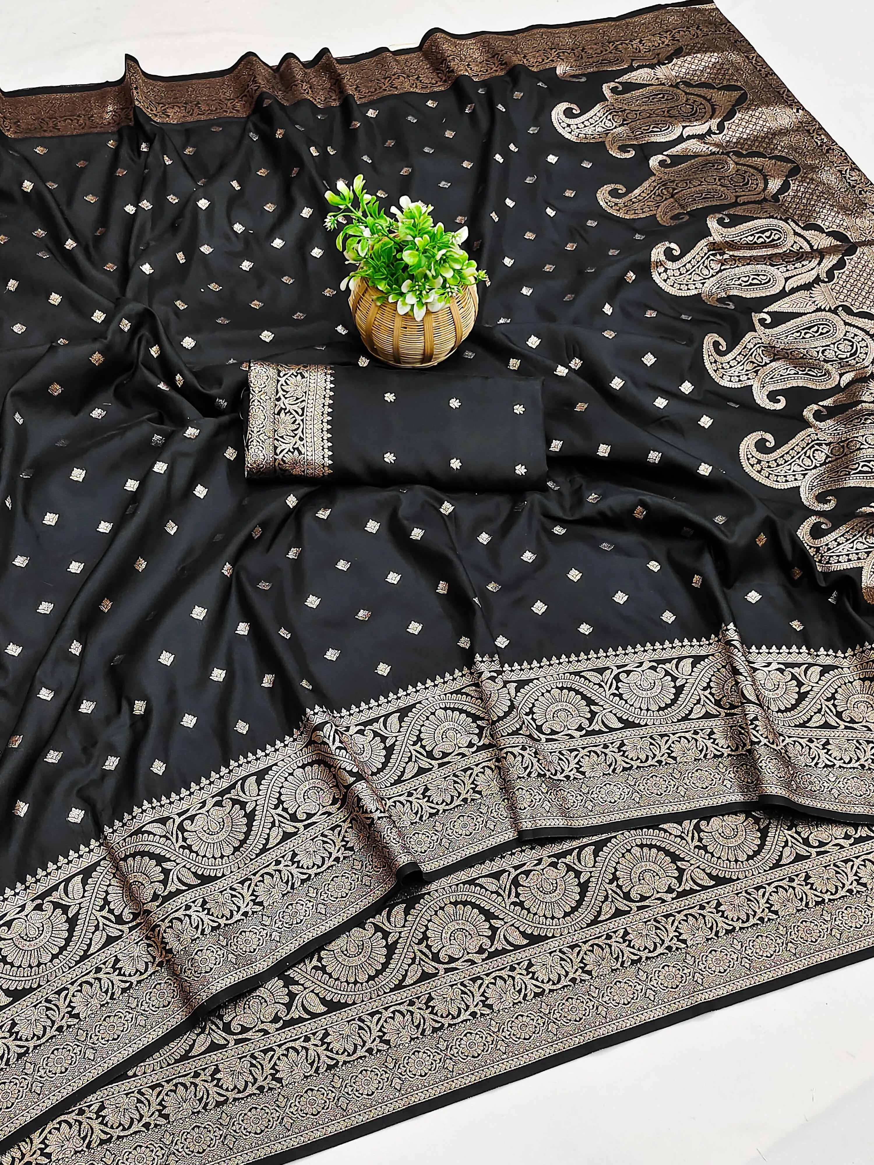 Beautiful Soft Banarasi Silk Saree