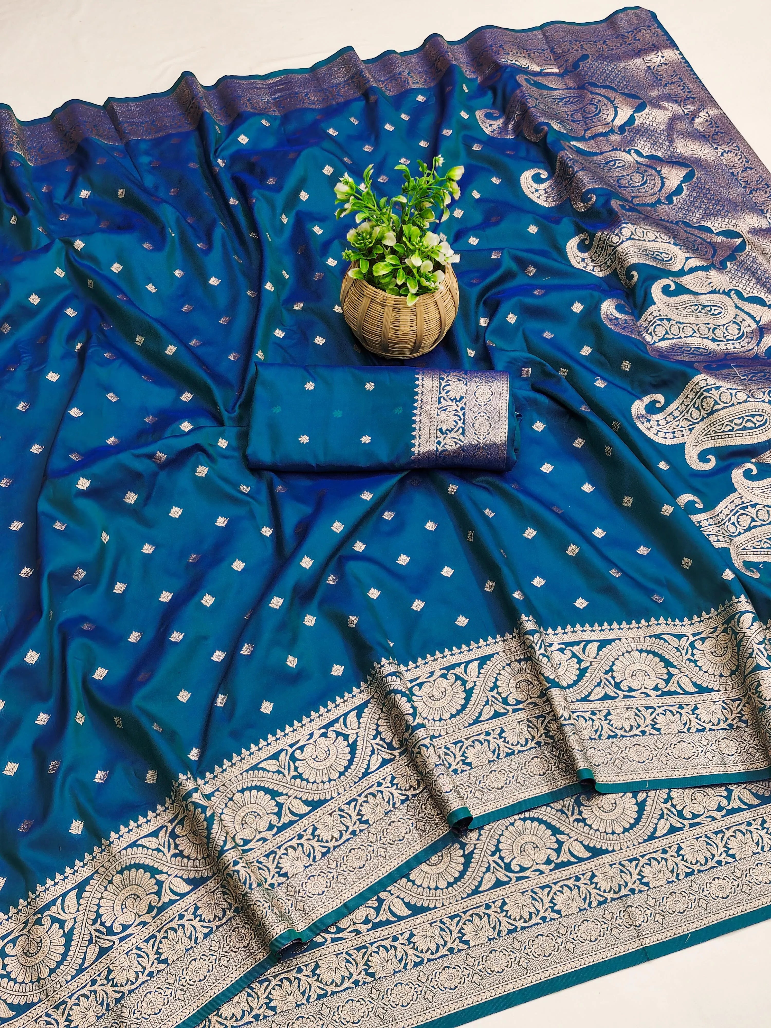 Beautiful Soft Banarasi Silk Saree