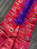 Soft Silk Floral Zari Weaving Saree