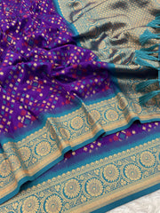 Premium Patola Silk Ikkat Weaves Saree