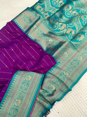 Paithani Silk Kanchipuram Touch Saree