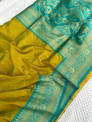 Paithani Silk Kanchipuram Touch Saree