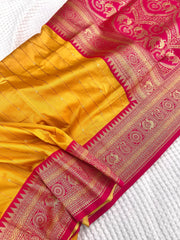 Paithani Silk Kanchipuram Touch Saree