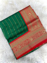Paithani Silk Kanchipuram Touch Saree