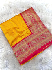 Paithani Silk Kanchipuram Touch Saree