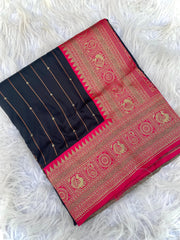 Paithani Silk Kanchipuram Touch Saree