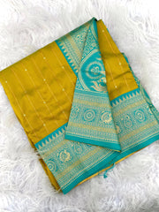 Paithani Silk Kanchipuram Touch Saree