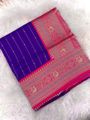 Paithani Silk Kanchipuram Touch Saree