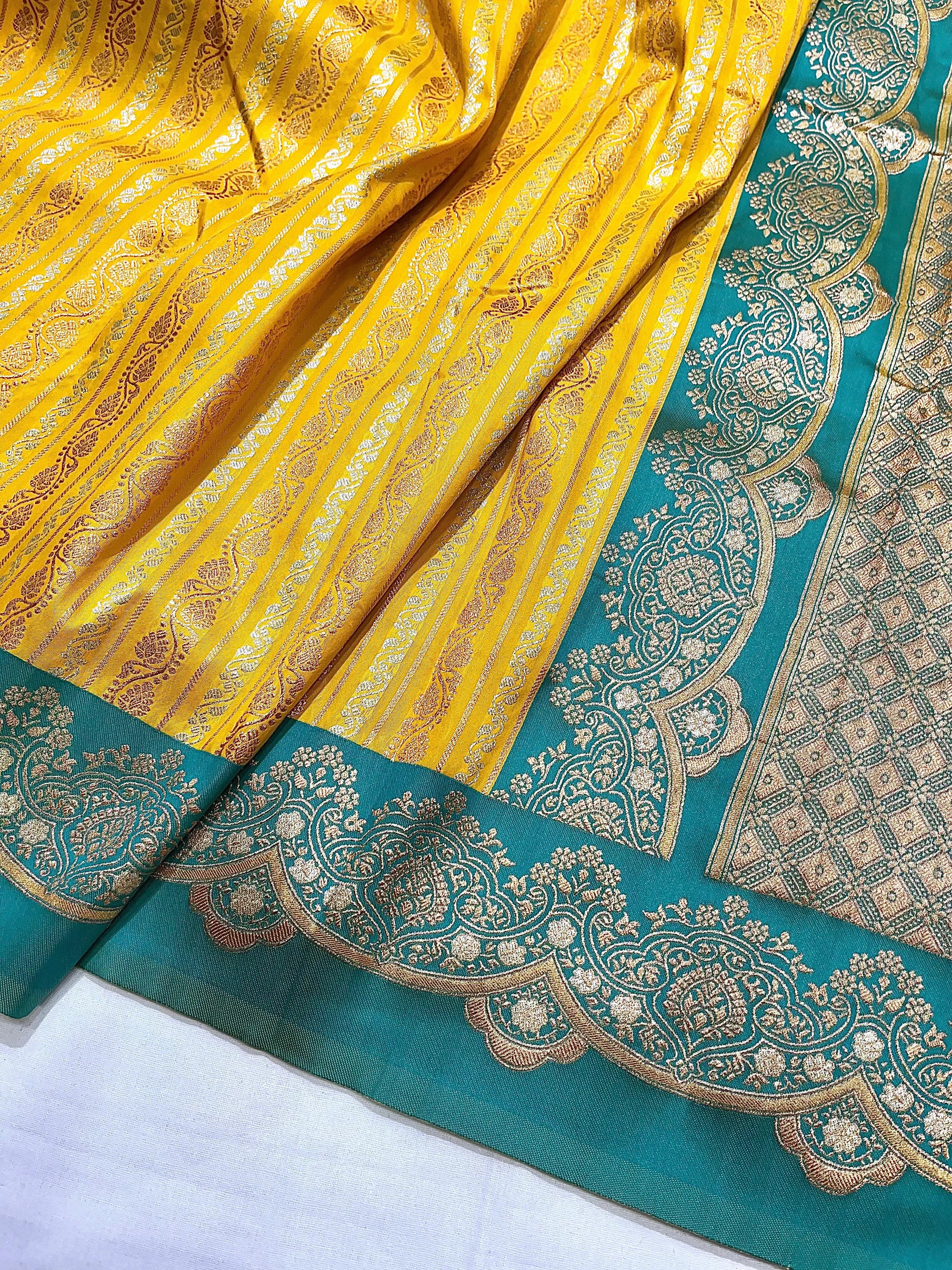Best Sellling Soft Silk Contrast Border Zari Woven Saree (Product Code: AS-709)