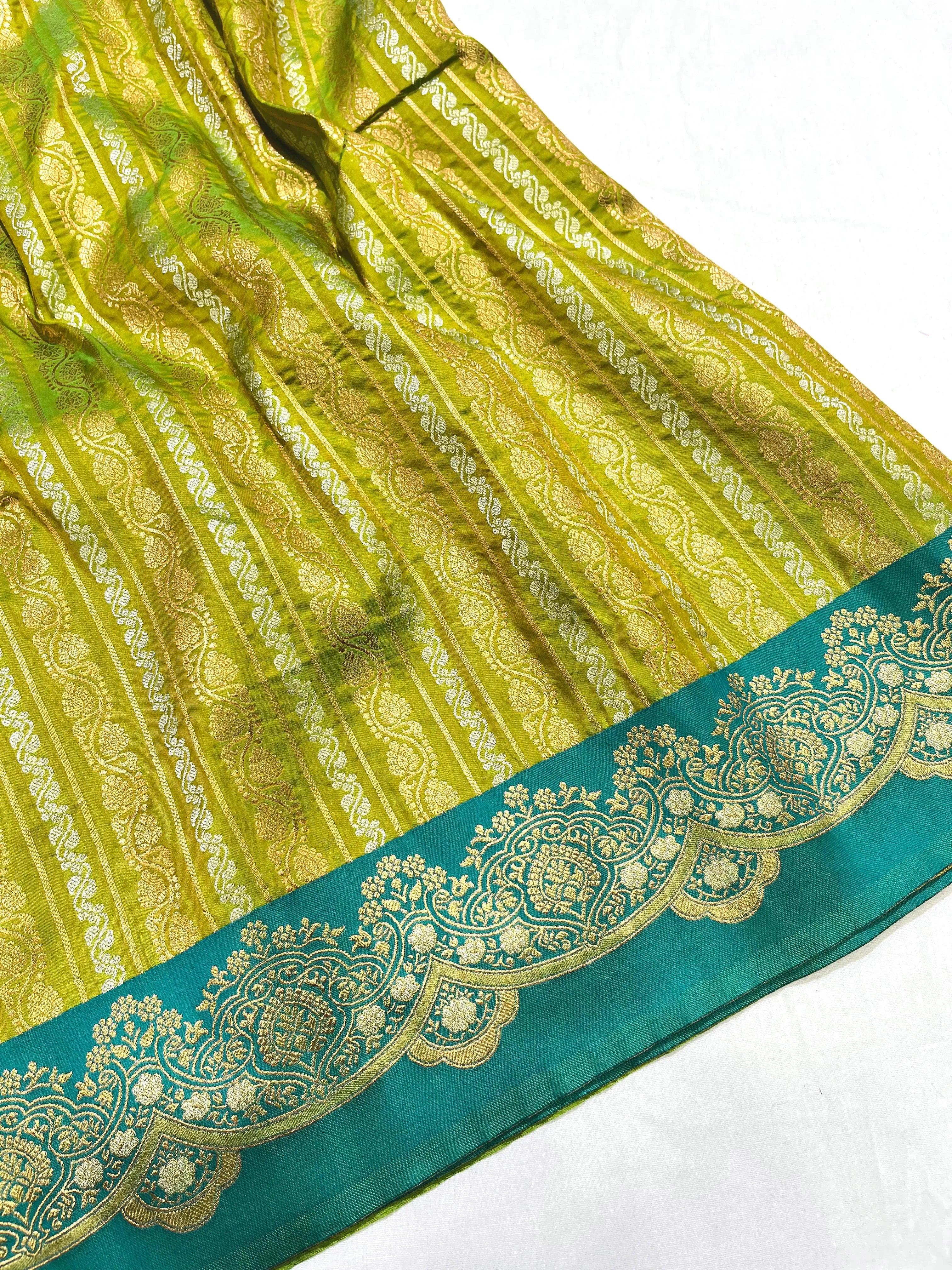 Best Sellling Soft Silk Contrast Border Zari Woven Saree (Product Code: AS-709)