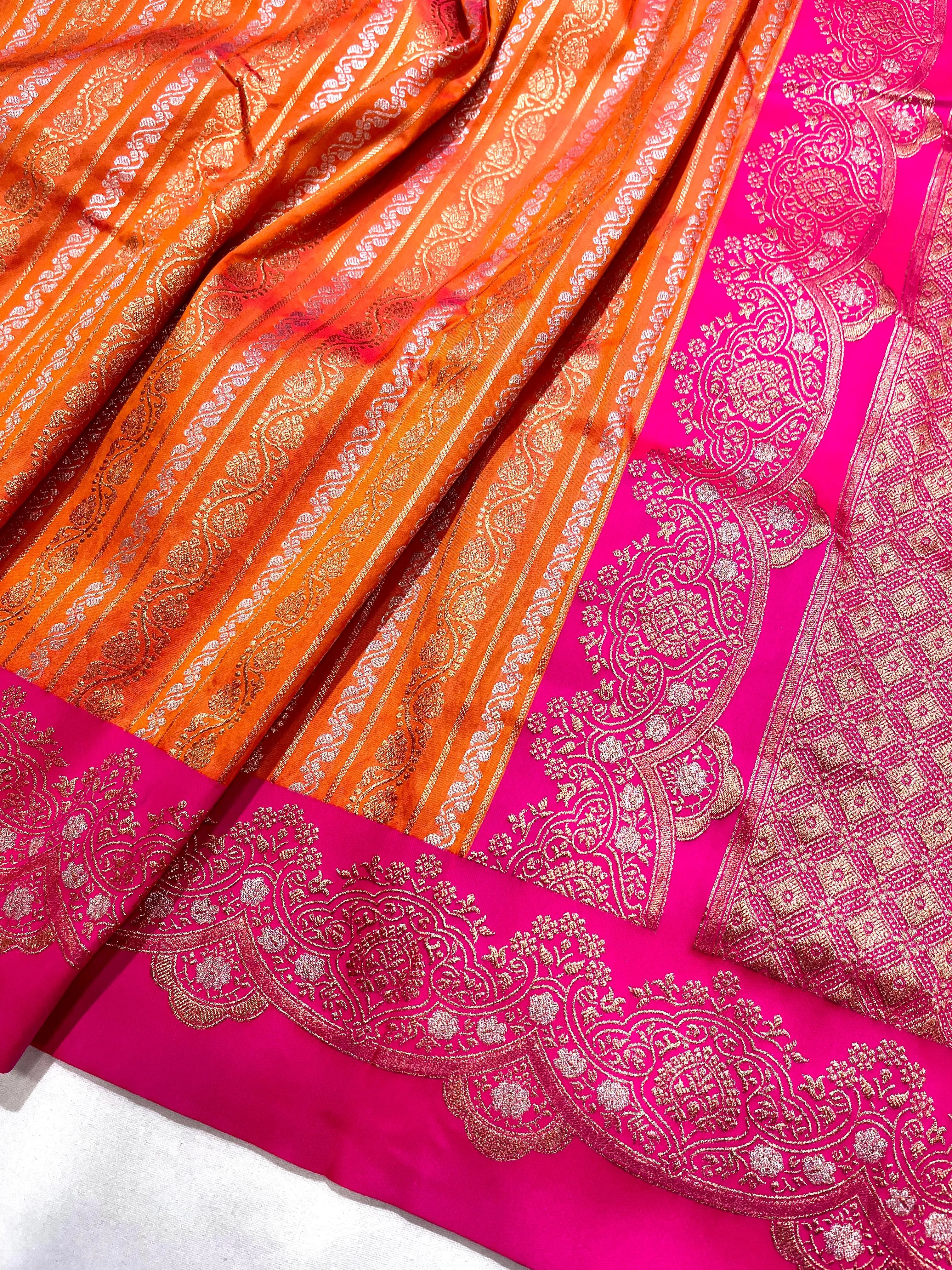 Best Sellling Soft Silk Contrast Border Zari Woven Saree (Product Code: AS-709)