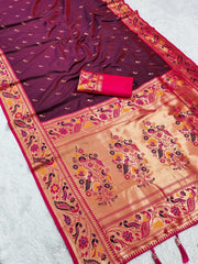 Royal Paithani Soft Silk Saree