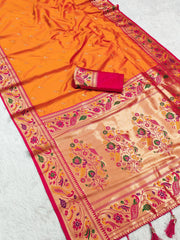 Royal Paithani Soft Silk Saree