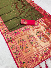 Royal Paithani Soft Silk Saree