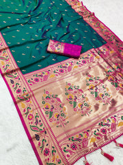 Royal Paithani Soft Silk Saree