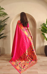 Soft Silk Zari Woven Paithani Saree