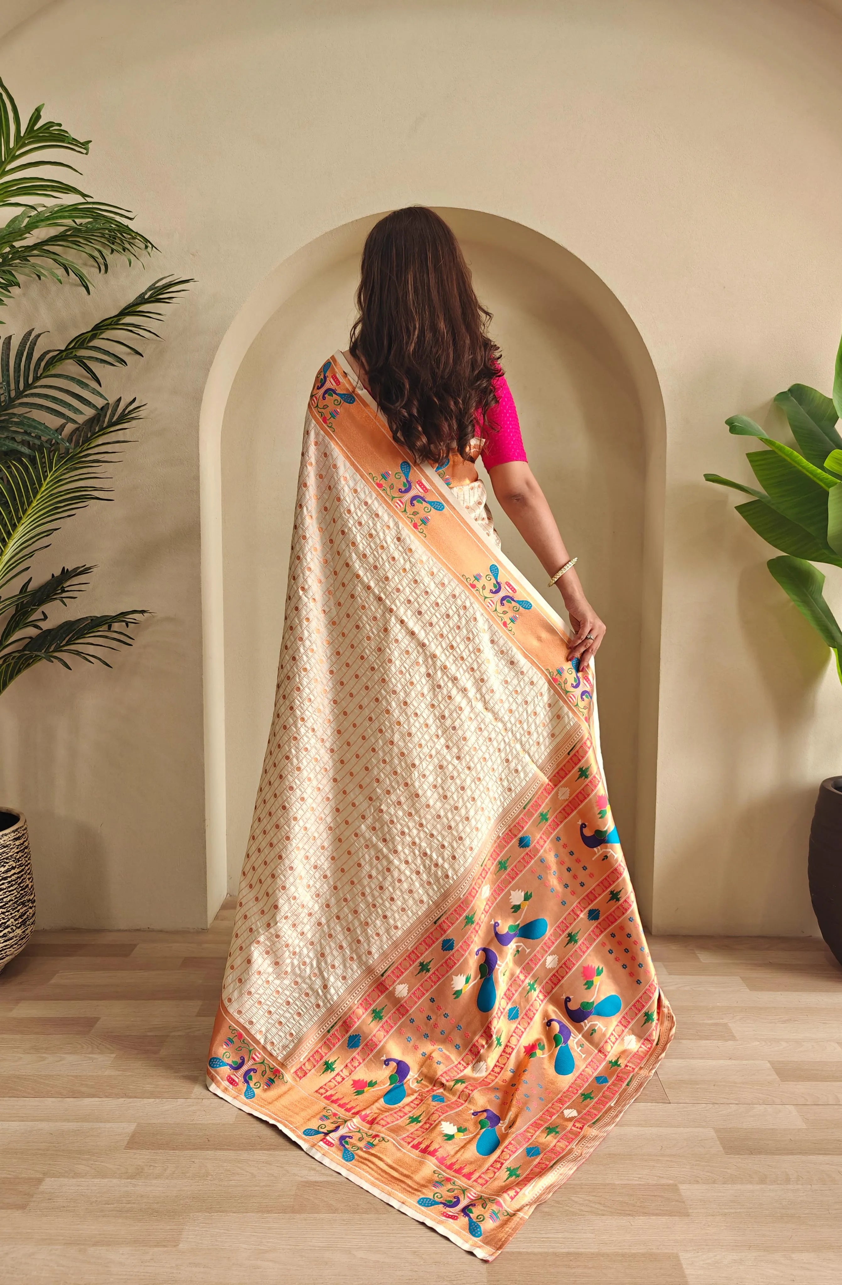 Soft Silk Woven Paithani Saree