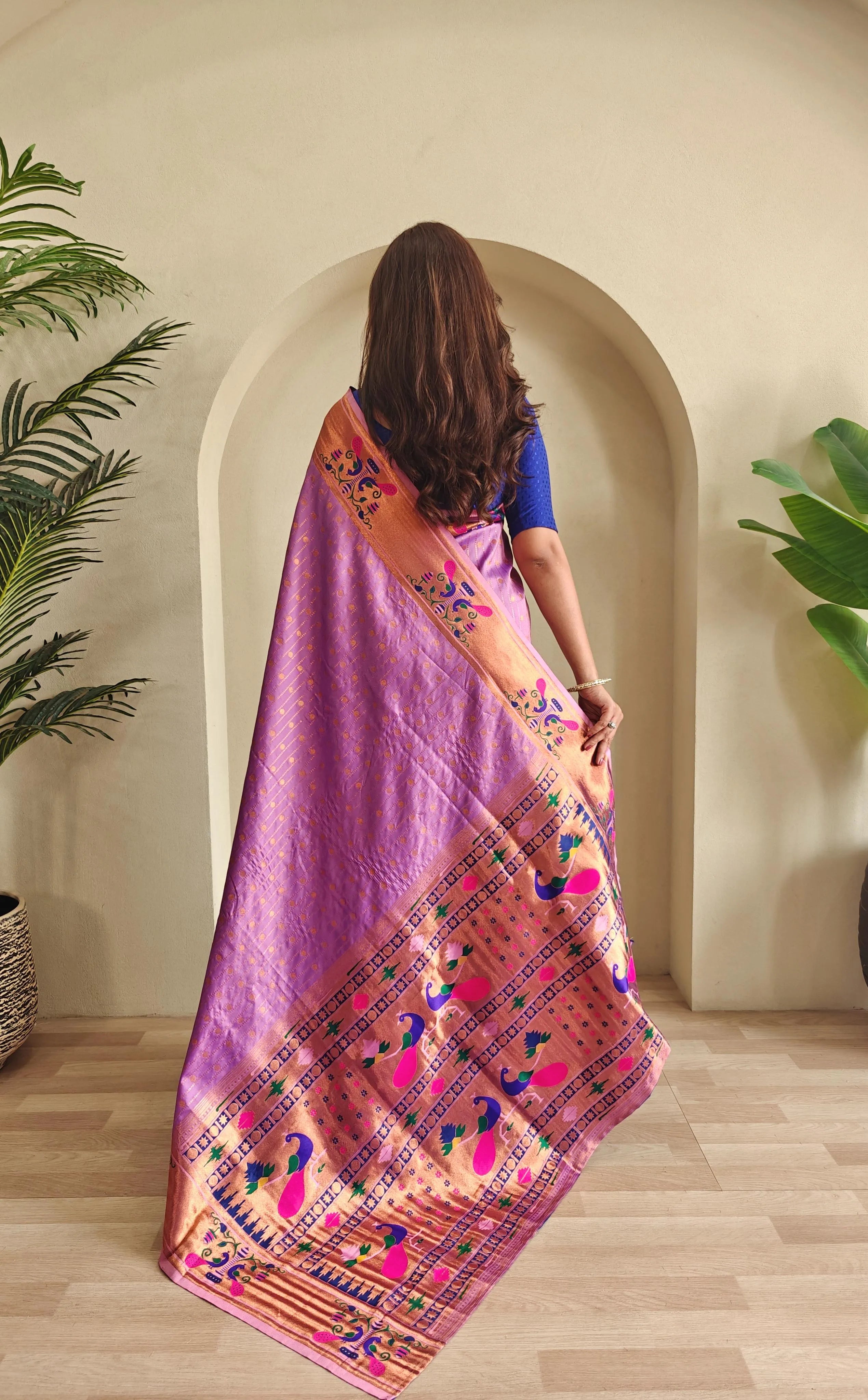 Soft Silk Woven Paithani Saree