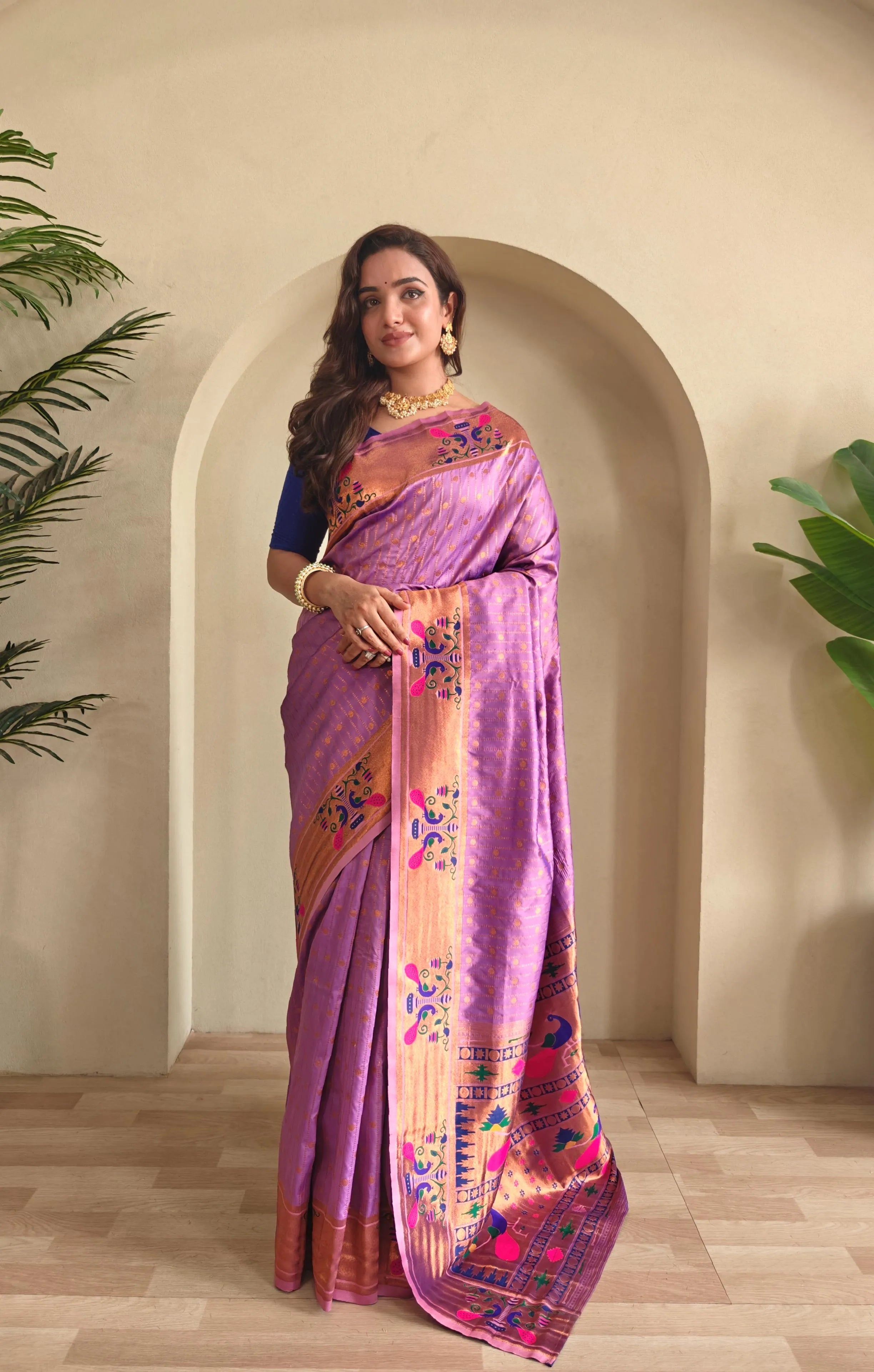 Soft Silk Woven Paithani Saree