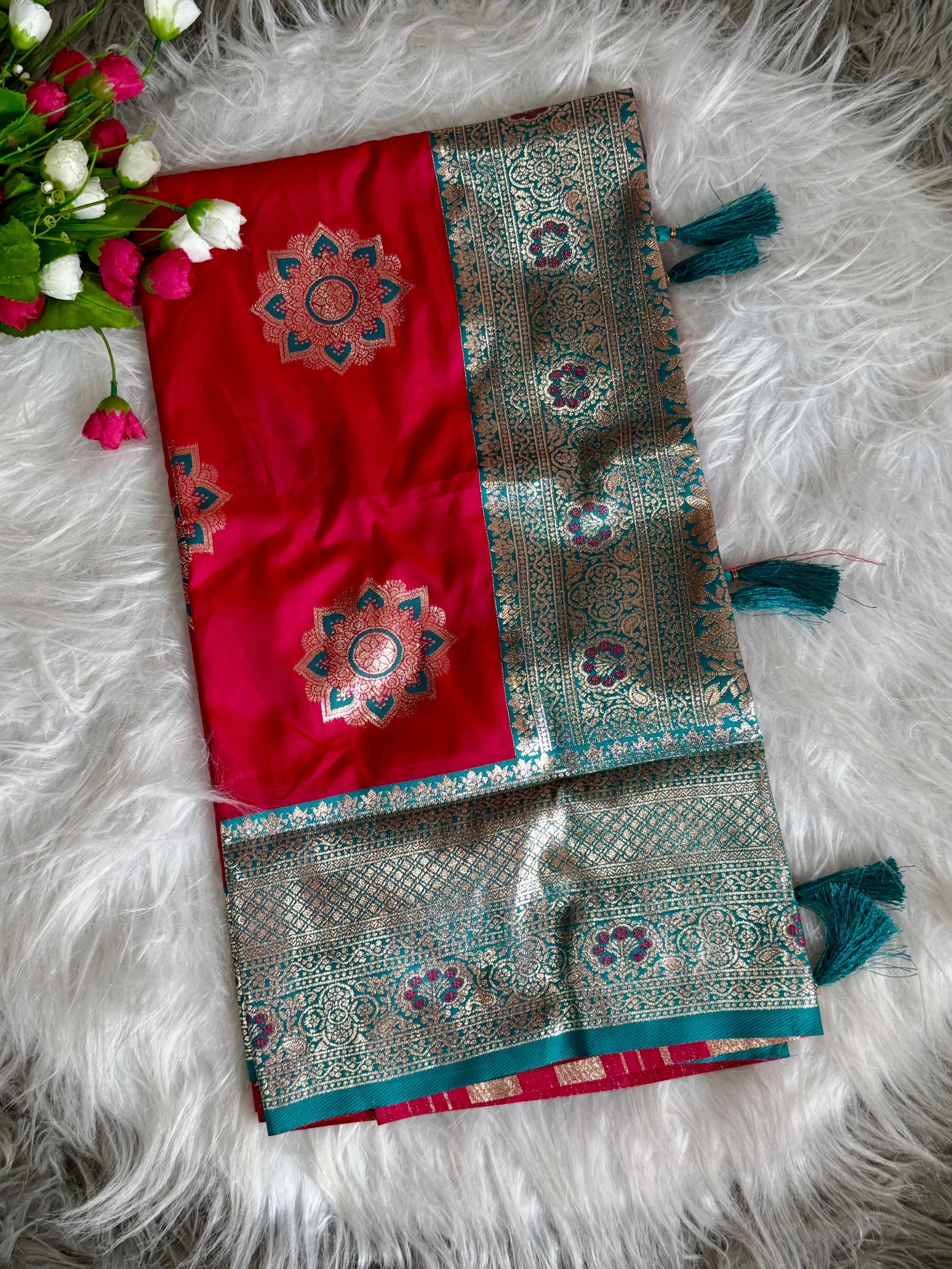 Banarasi Soft Silk Wedding Saree