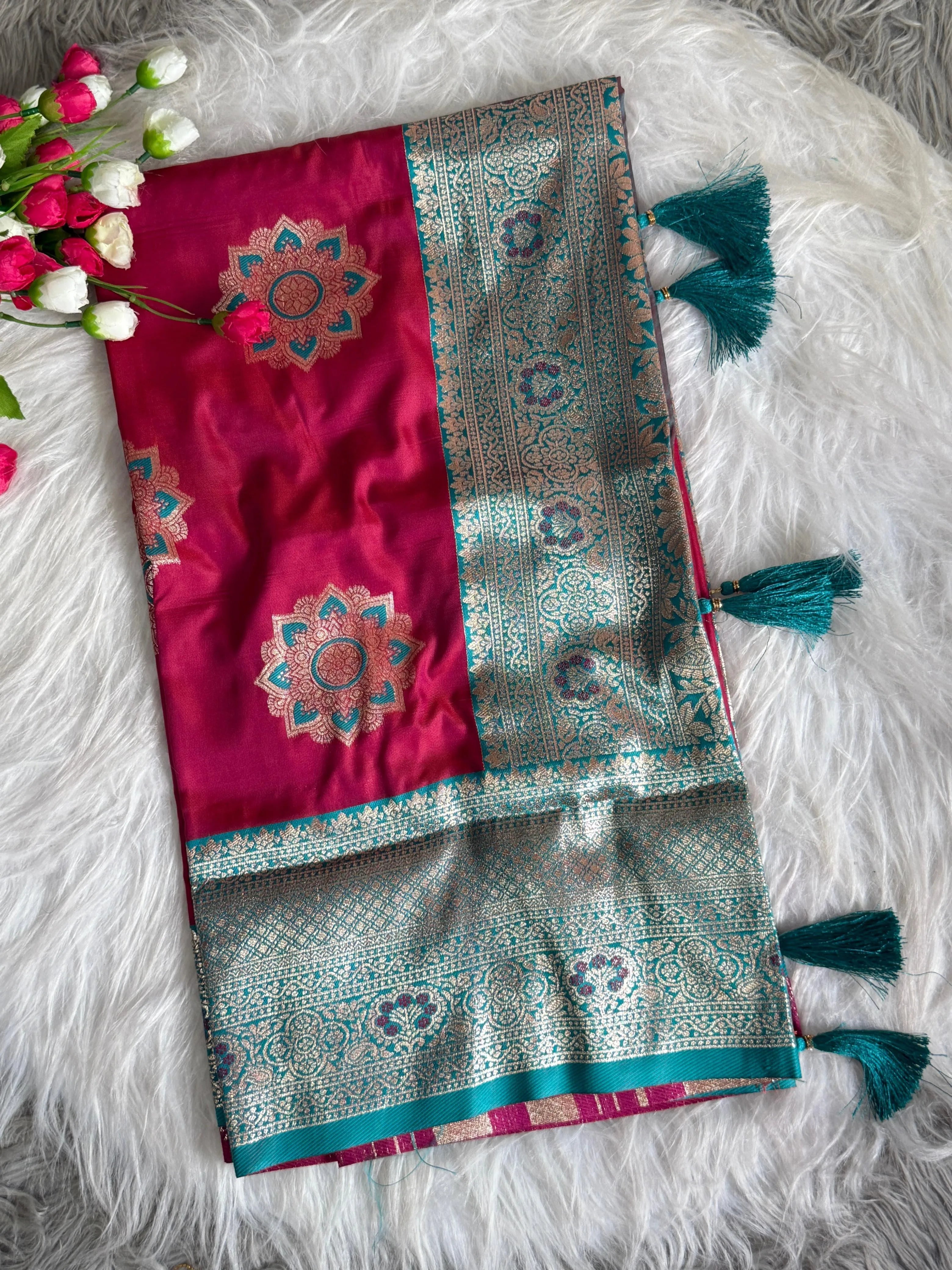 Banarasi Soft Silk Wedding Saree